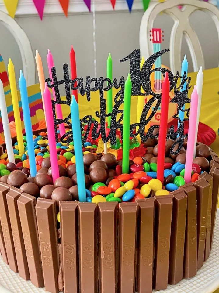 KitKat Birthday Cake