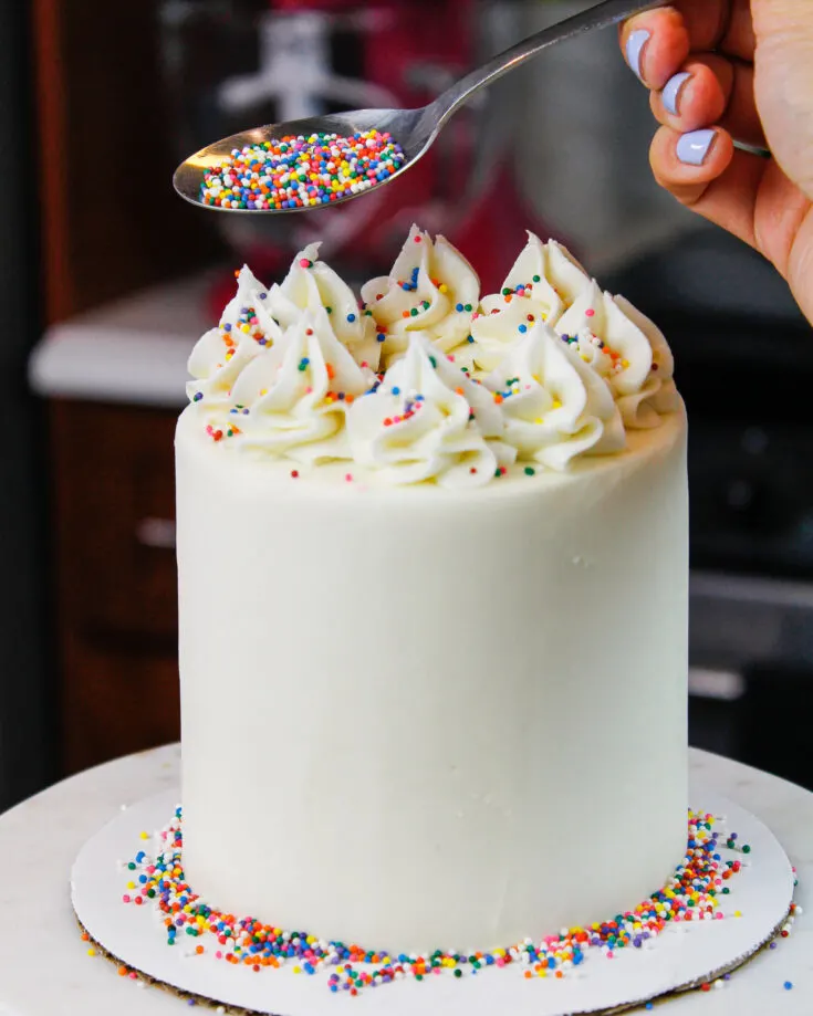 Mini Vanilla Cake Recipe