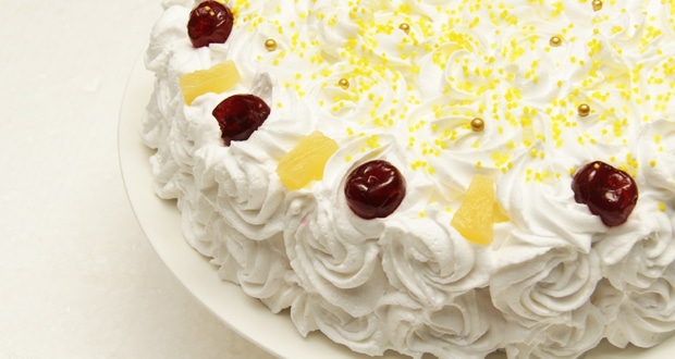 Pineapple Cream Cake Recipe 