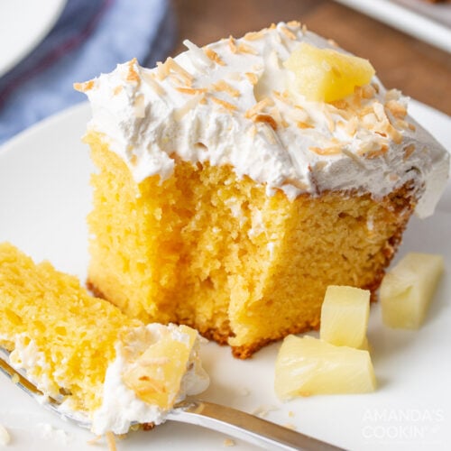 Pineapple Poke Cake