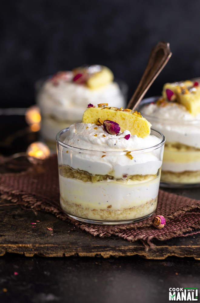 Rasmalai Cake Jars