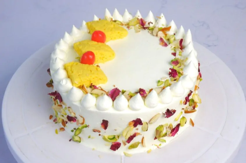 Delicious Rasmalai Cake