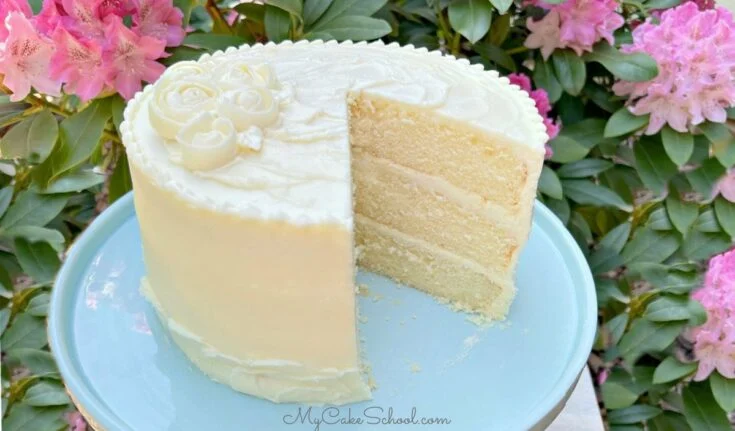 VANILLA VELVET CAKE