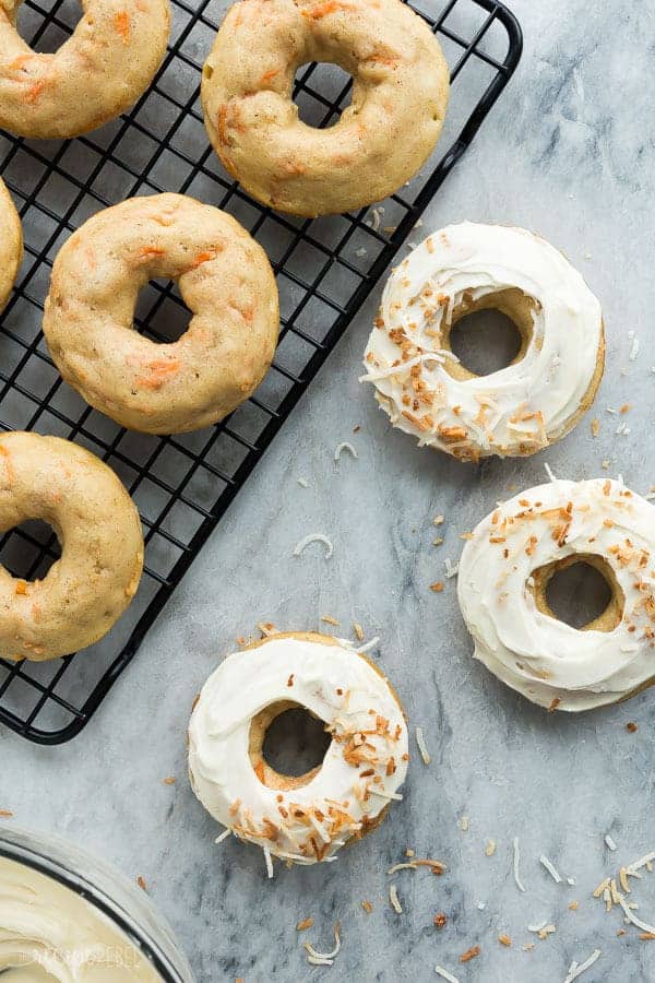 CARROT CAKE DONUTS 