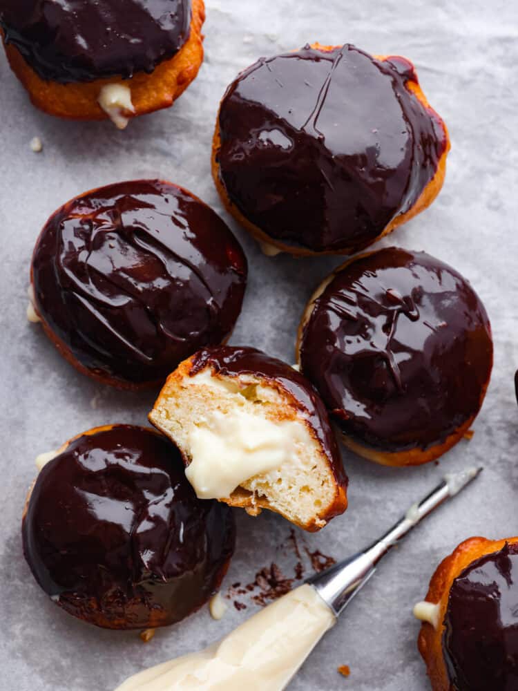 BOSTON CREAM DONUTS