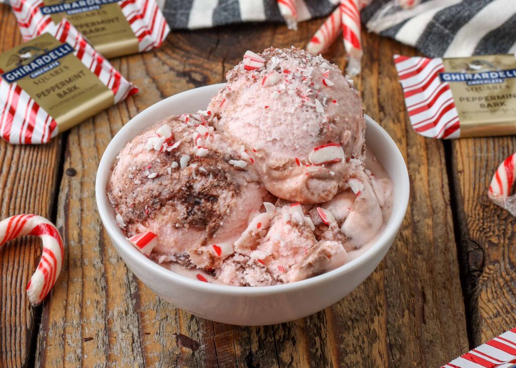 Candy Cane Ice Cream