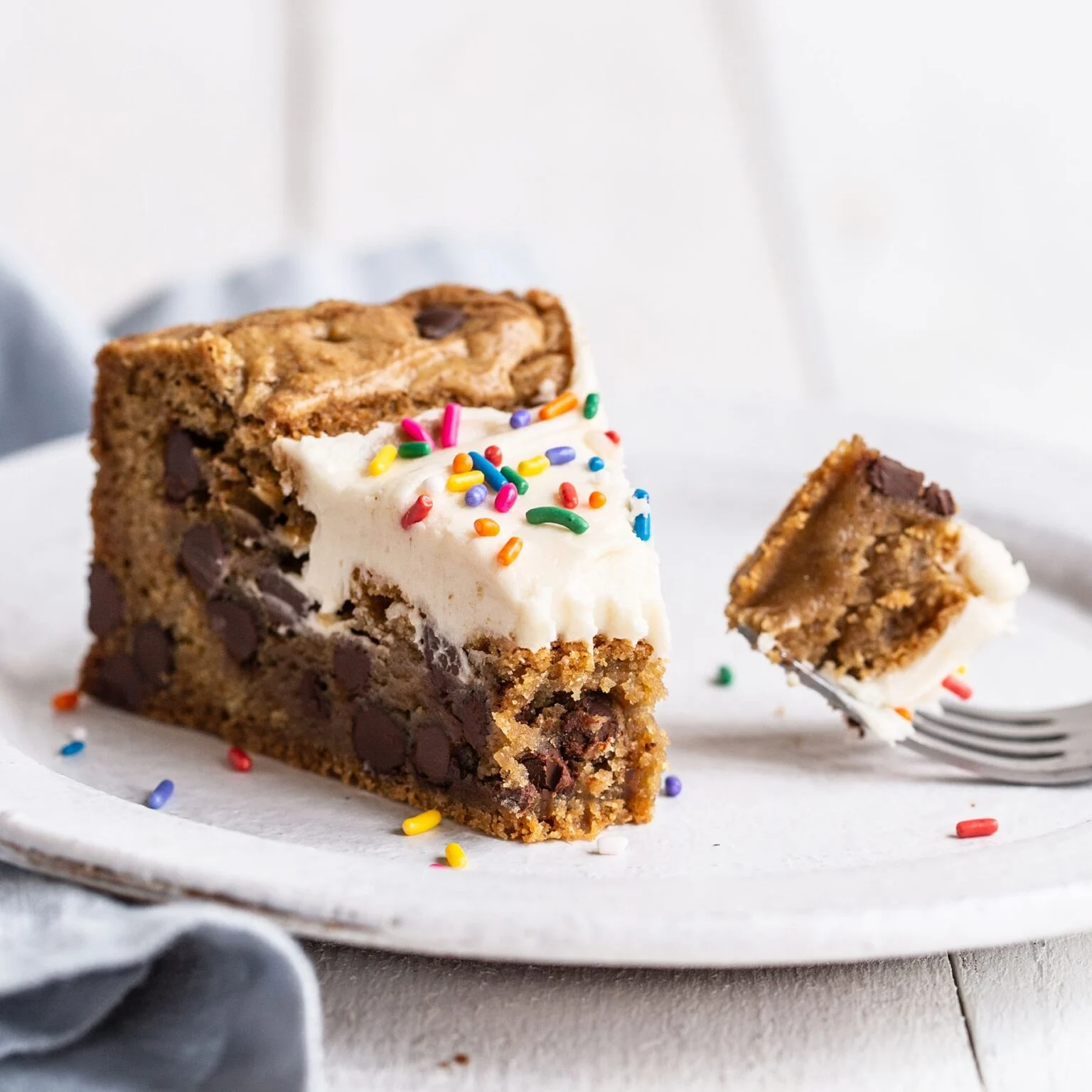 Chocolate Chip Cookie Cake