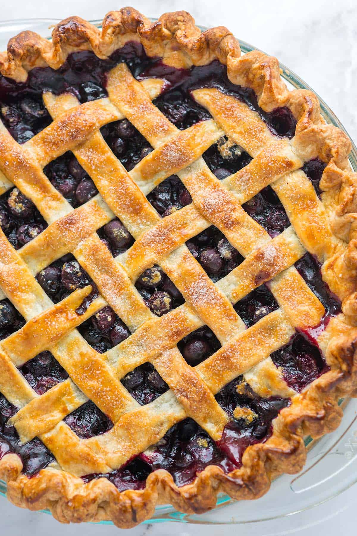 Easy Homemade Blueberry Pie