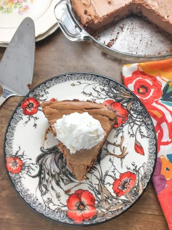 Sweetened Condensed Milk Chocolate Pie
