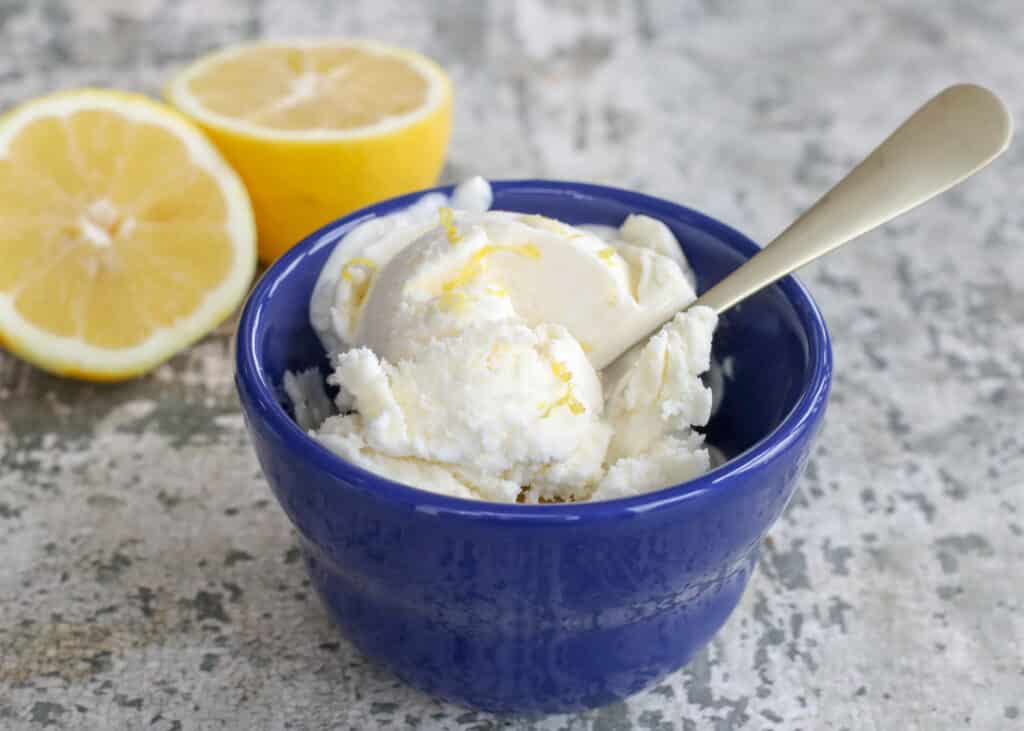 Lemon Ice Cream