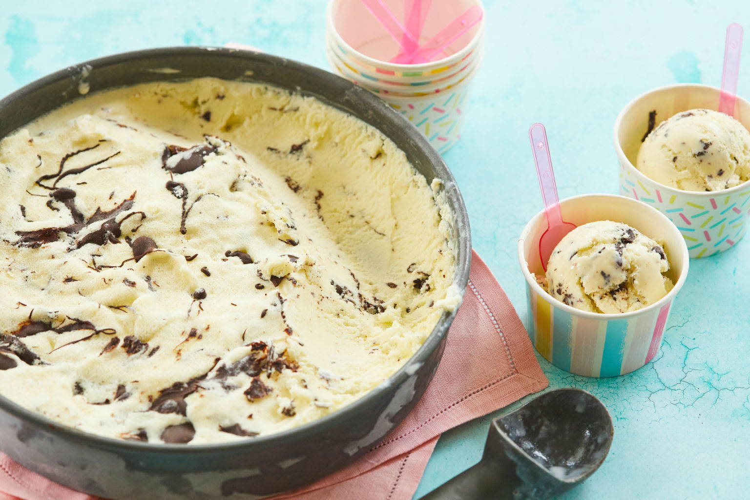 Real Mint Chocolate Chip Gelato