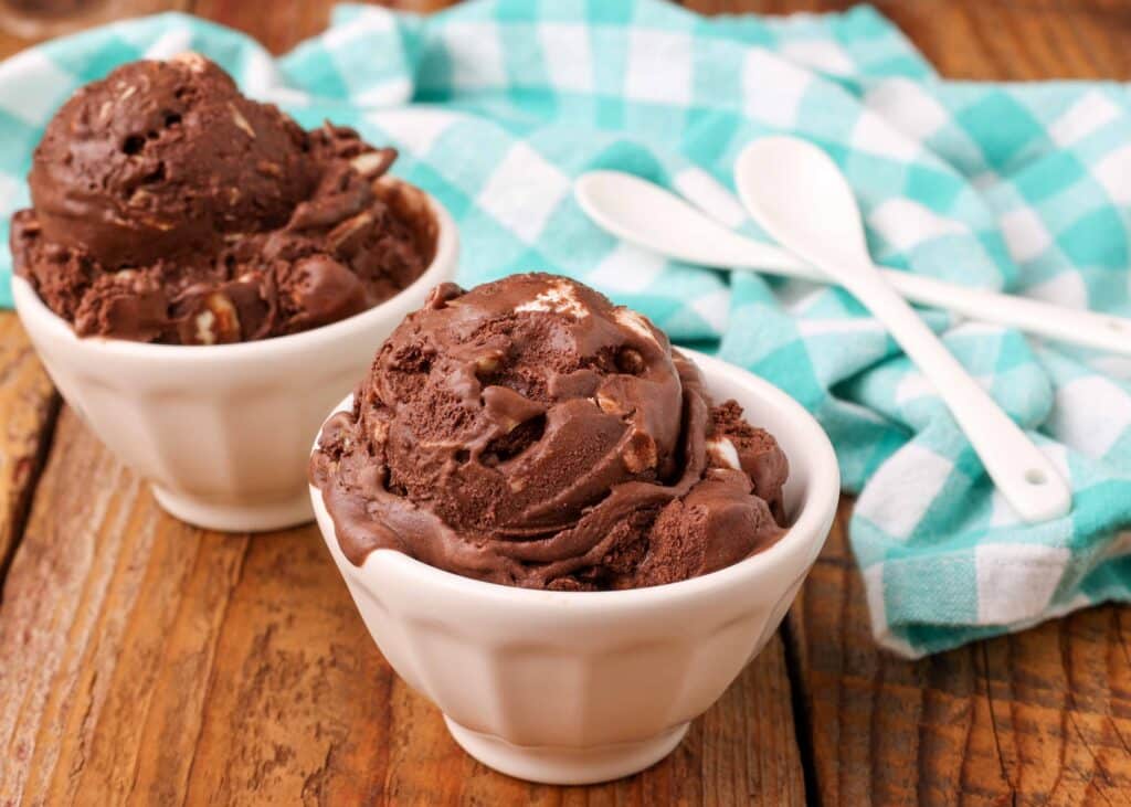 Rocky Road Ice Cream