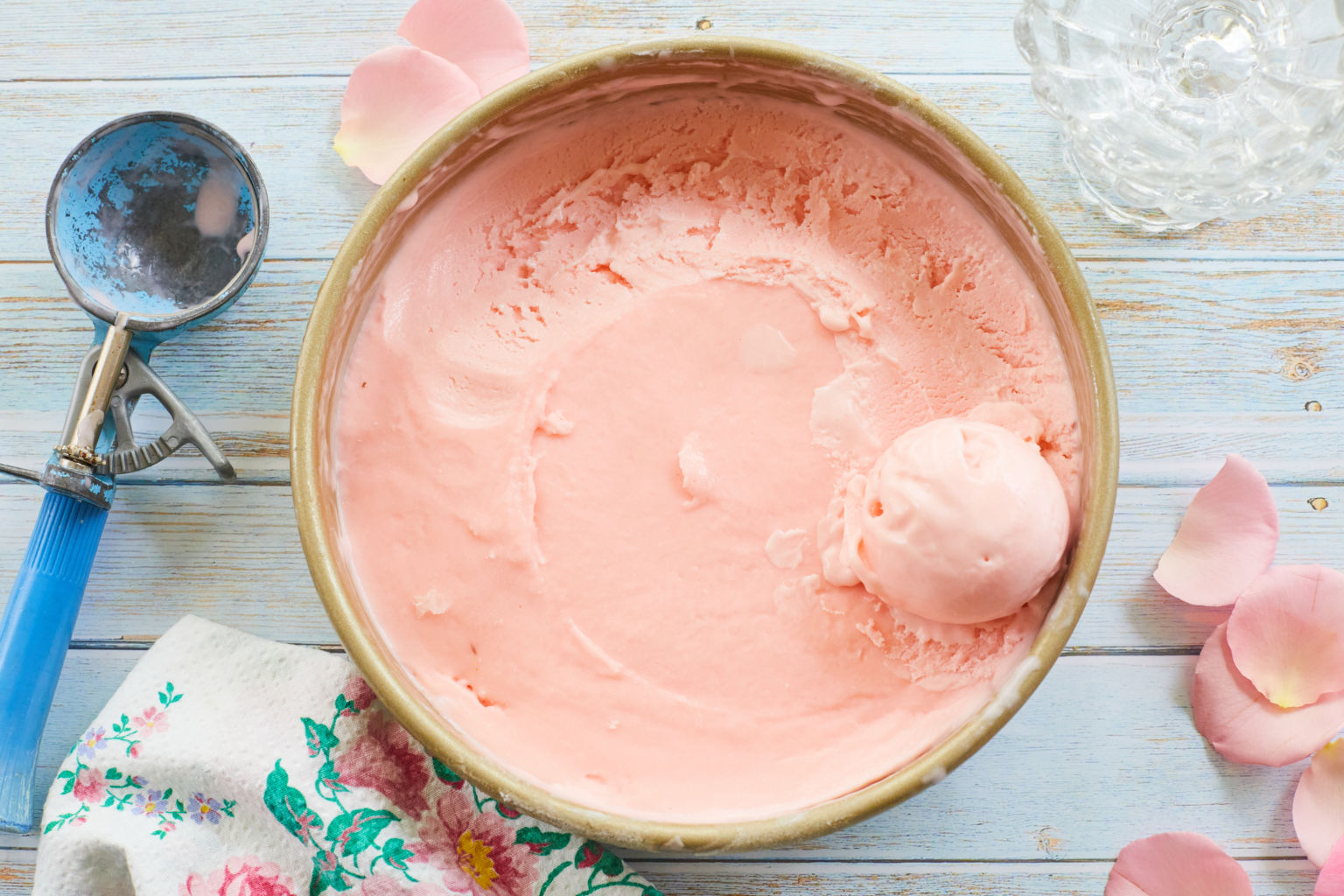 Sweet And Gorgeous Rosewater Gelato