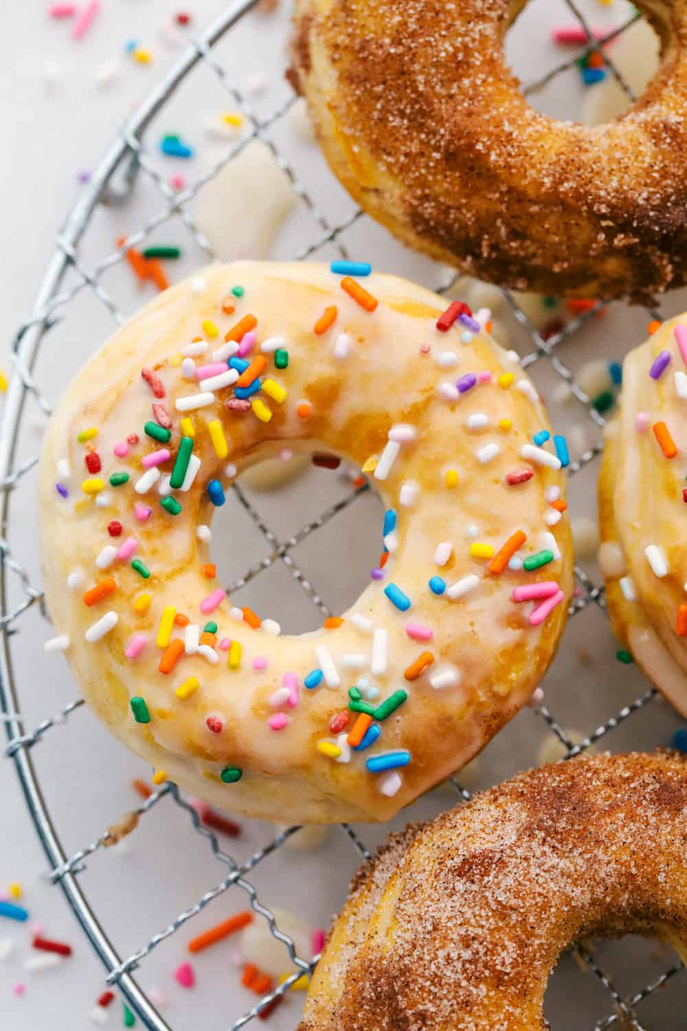 EASIEST AIR FRYER DONUTS