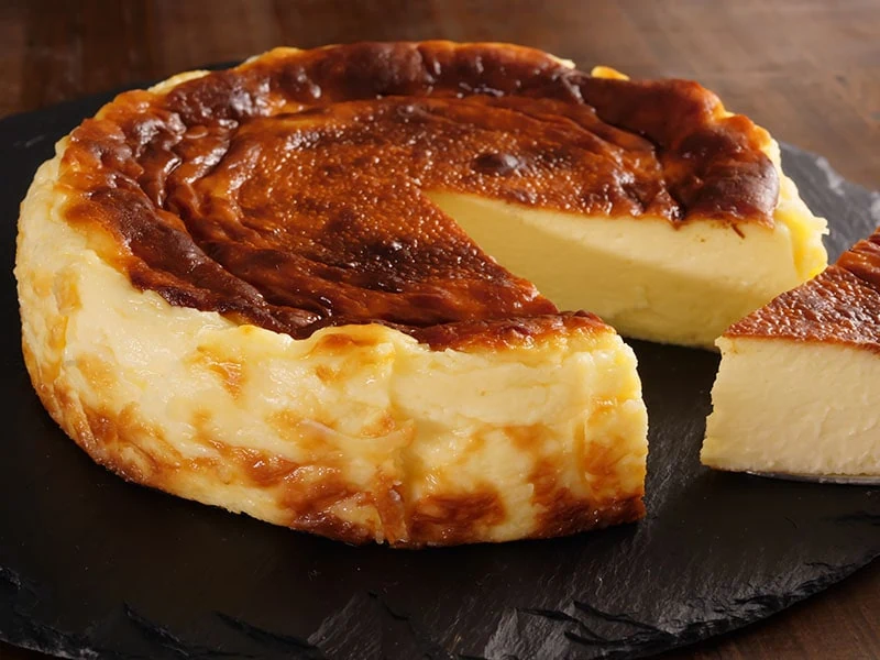 Basque-Style Cheesecake