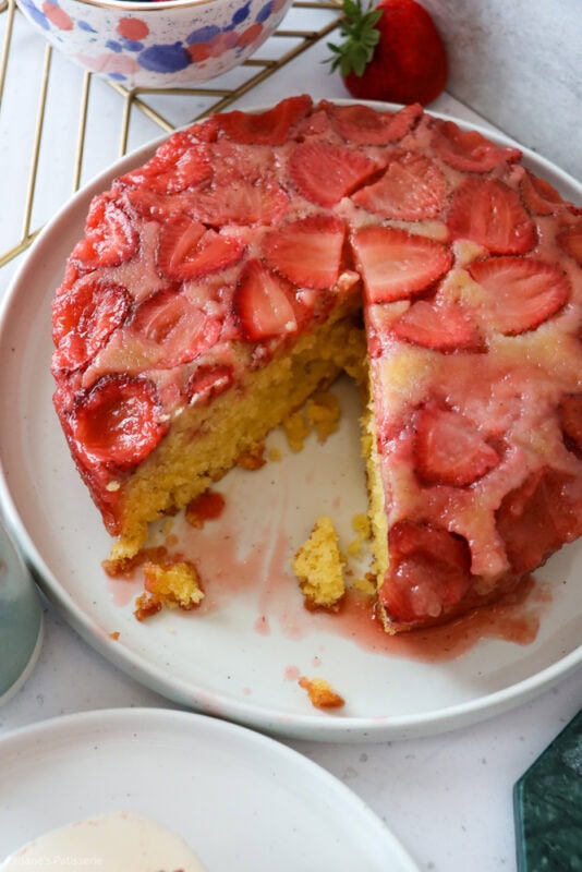 Strawberry Upside Down Cake