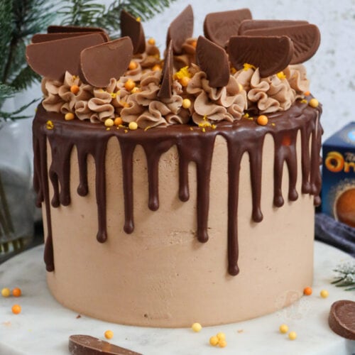 Terry Chocolate Orange Drip Cake!